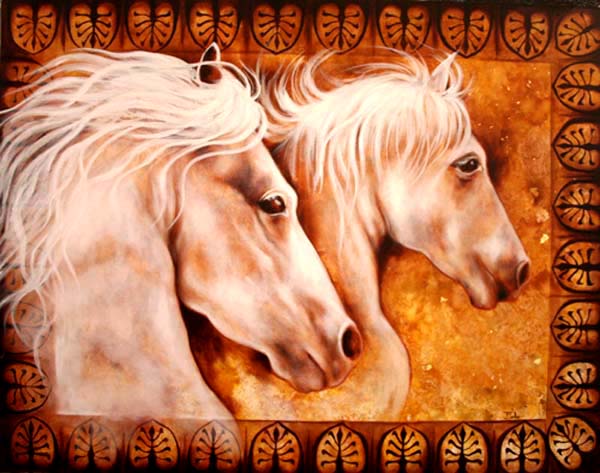 Cavalos - 70 x 90 - Tc Mista - 2006